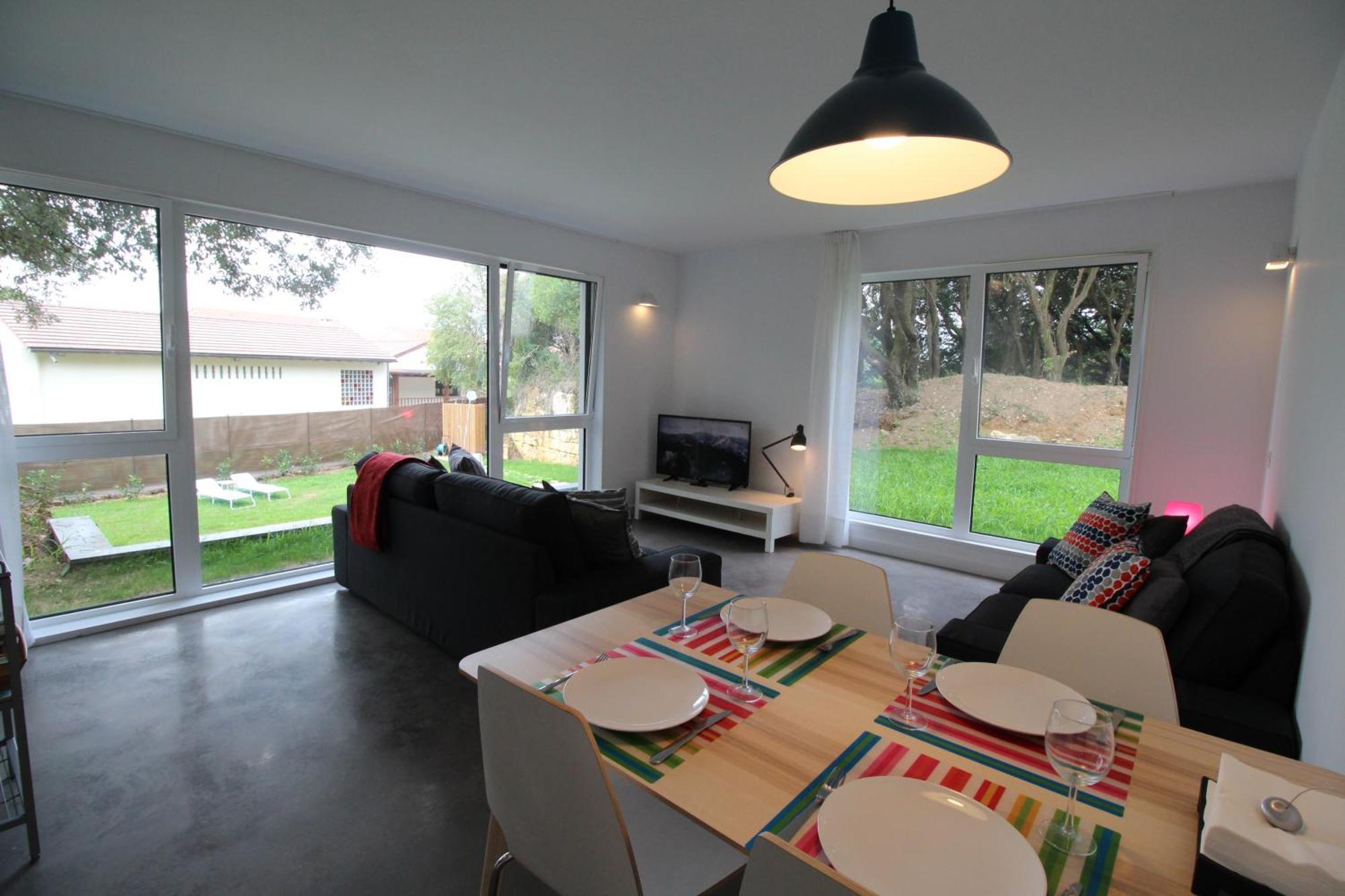Apartamento 2 Dormitorios Con Piscina Y Jardin - Apartamentos Monteโซโม ภายนอก รูปภาพ